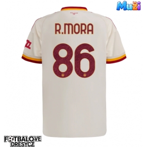 AS Roma Rodrigo Mora #86 Venkovní Dres 2026-27 Krátký Rukáv